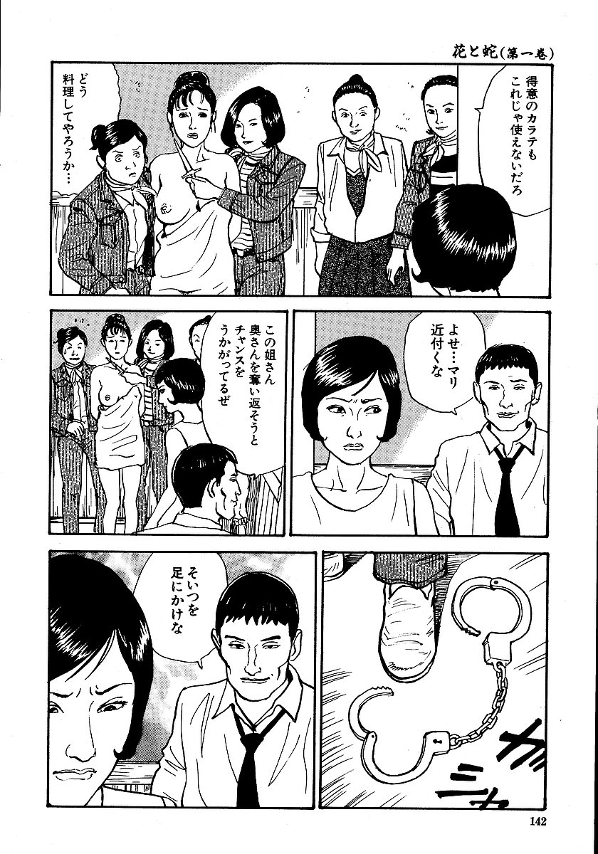 [長田要, 団鬼六] 花と蛇 第一集