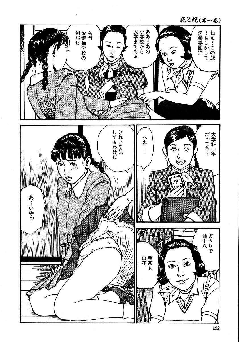 [長田要, 団鬼六] 花と蛇 第一集