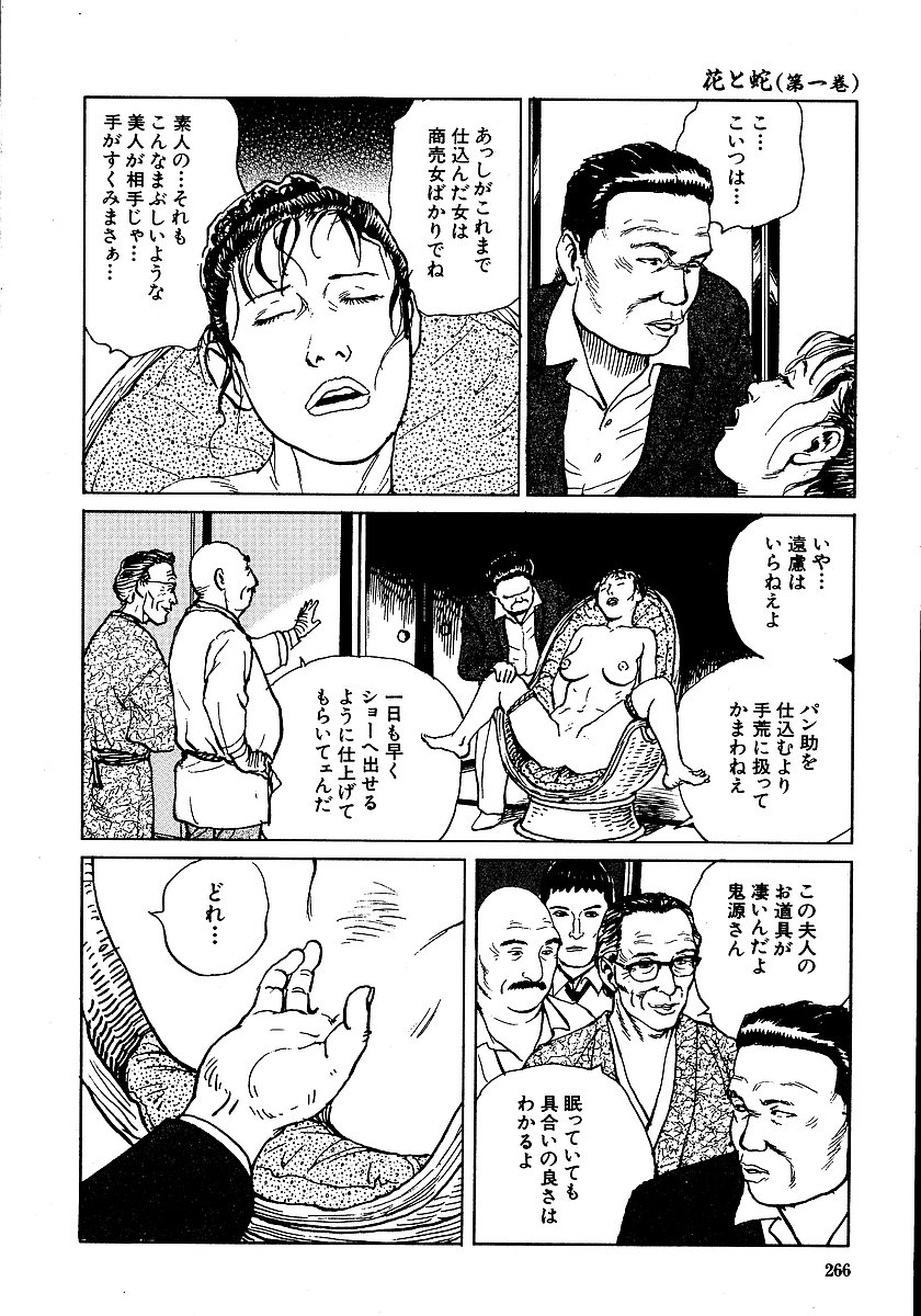 [長田要, 団鬼六] 花と蛇 第一集