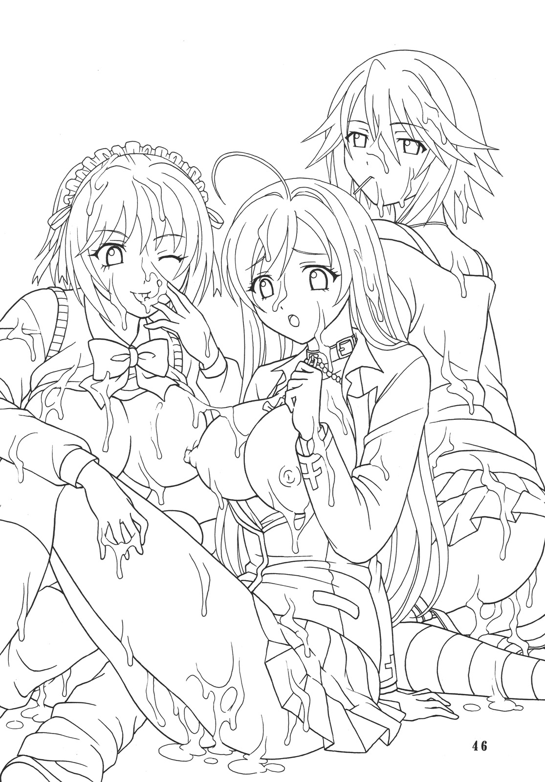 (COMIC1☆2) [聖リオ (MyメロD!)] ナカダシとバンパイア4 (ロザリオとバンパイア)