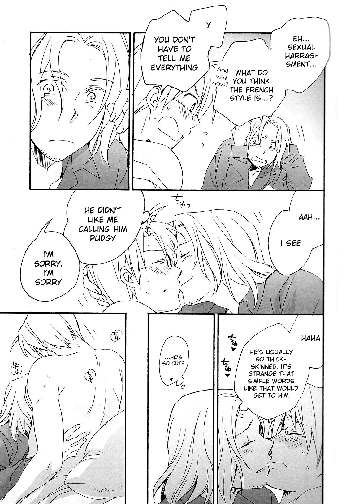 [ホビホビ (岩城そよご)] 教育上、よろしくないこと (ヘタリア Axis Powers) [英訳]