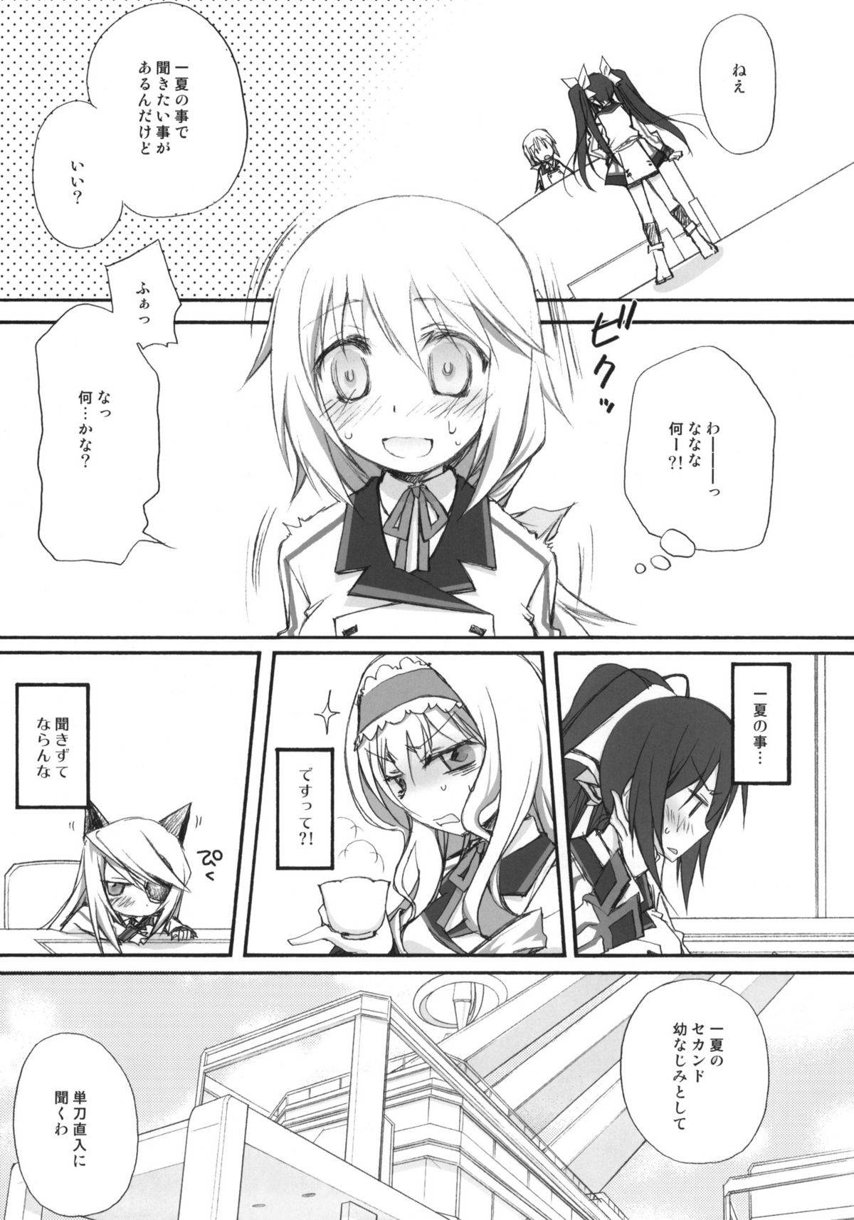 (COMIC1☆5) [じゃらや (森嶋プチ)] IS -いちゃいちゃ・すとらとす- (IS＜インフィニット・ストラトス＞)