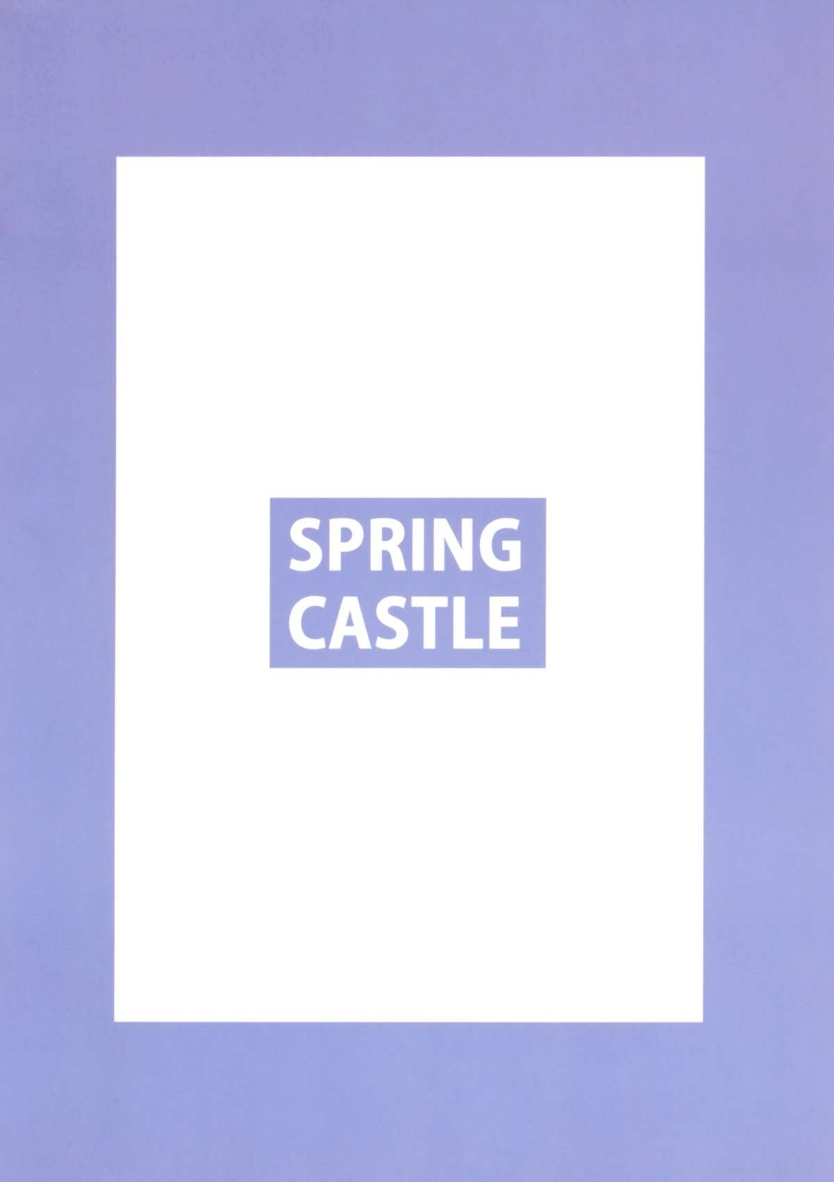 (C79) [spring castle (春城秋介)] MARIA's DESIRE (荒川アンダーザブリッジ) [英訳]