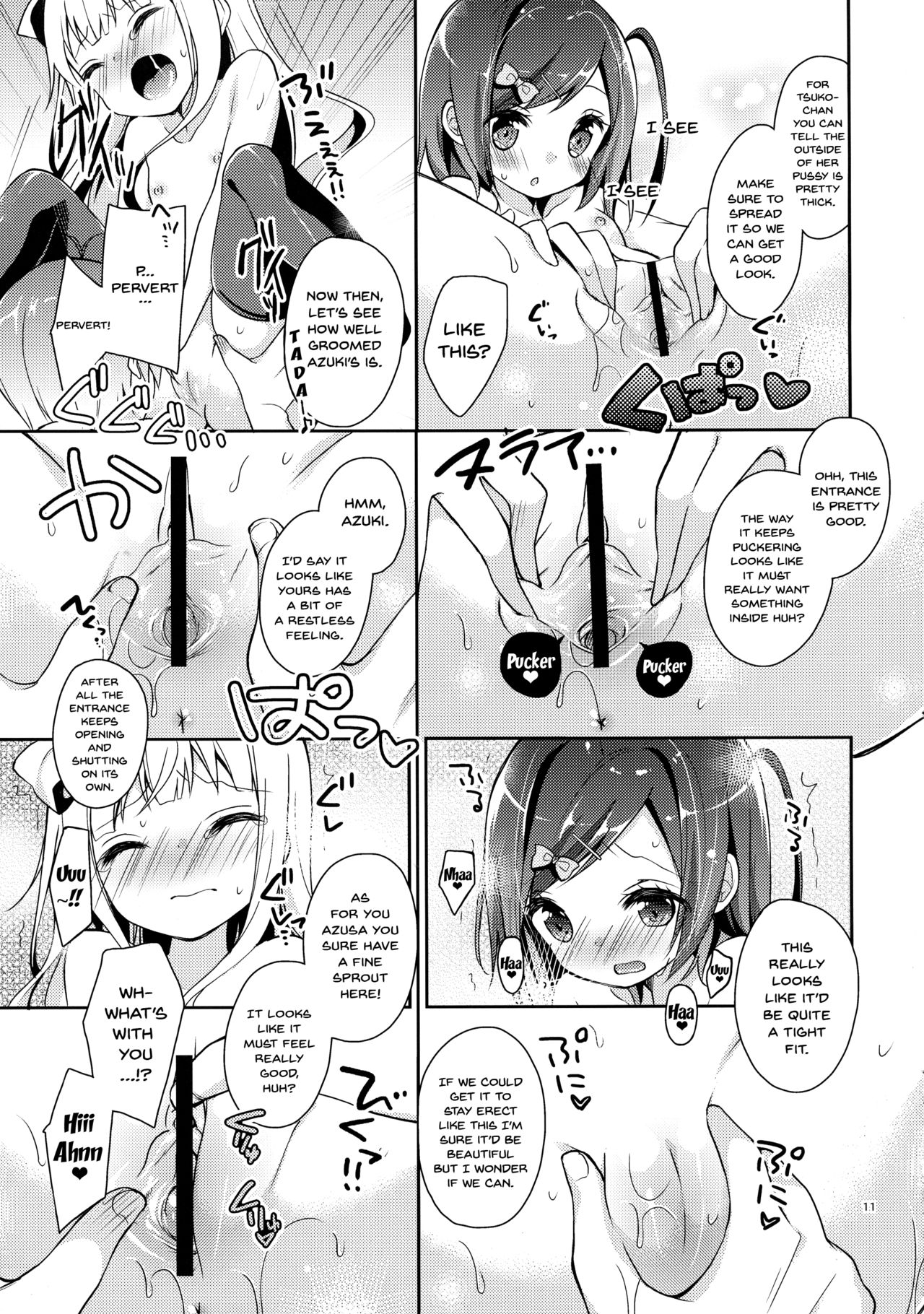 (C84) [ココアホリック (ユイザキカズヤ)] つっこちゃんとこまめちゃんの身体を隅々まで調べちゃう本 (変態王子と笑わない猫。) [英訳]