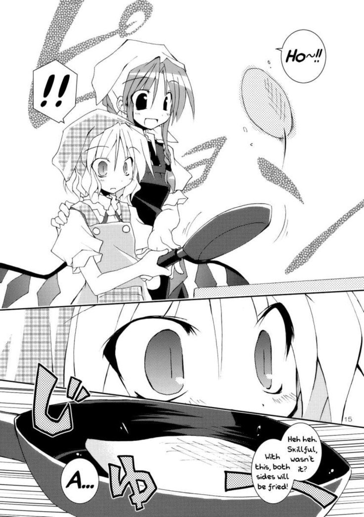 某緋色の悪魔のサニーサイドアップエッグ!!