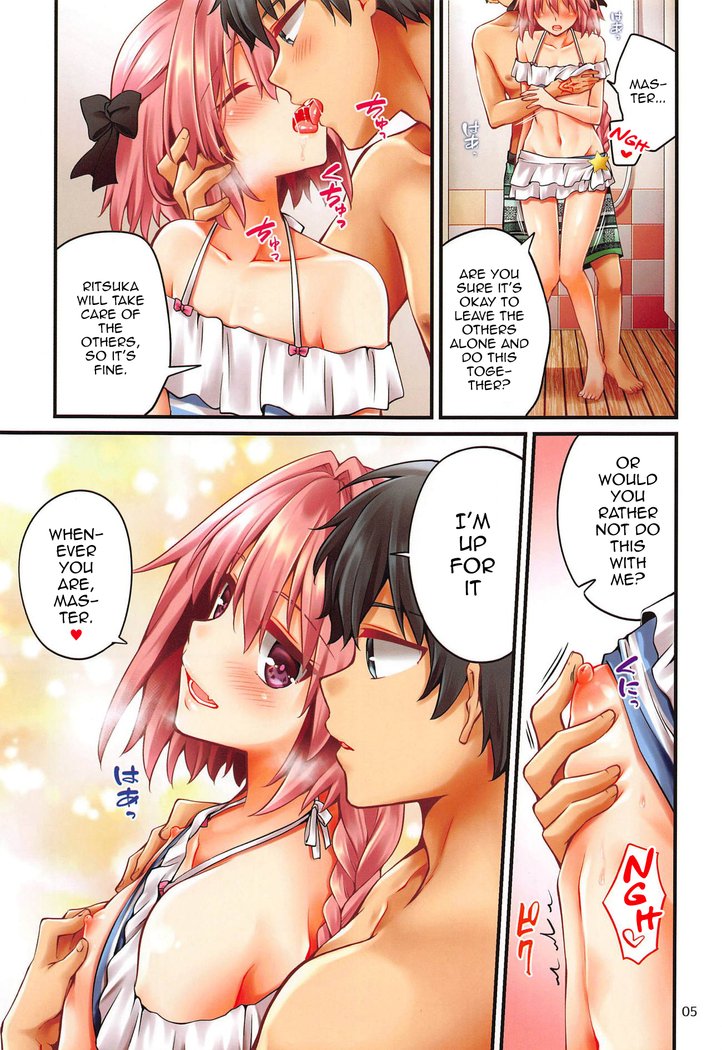 Astolfo-kun ga Gudas ni Ecchi na Koto Sarechau Hon