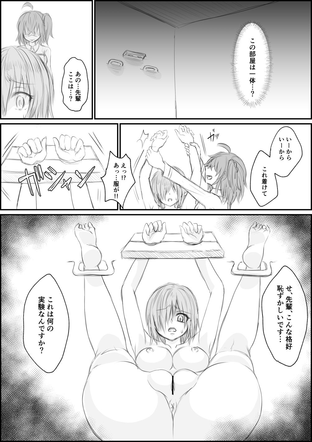 [湘南のたます] ふたなりぐだ子がマシュを孕ませようとするお話 (Fate/Grand Order)