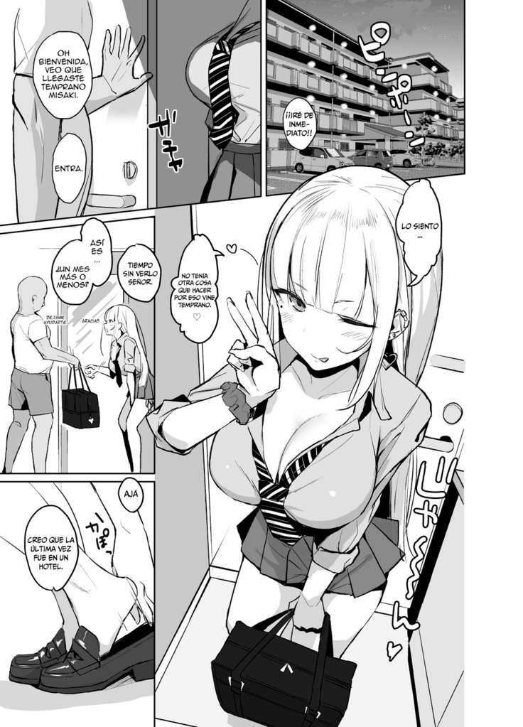 Ecchi na Gal JK ga Kyokon Zetsurin Oji-san to PakoruYatsu。