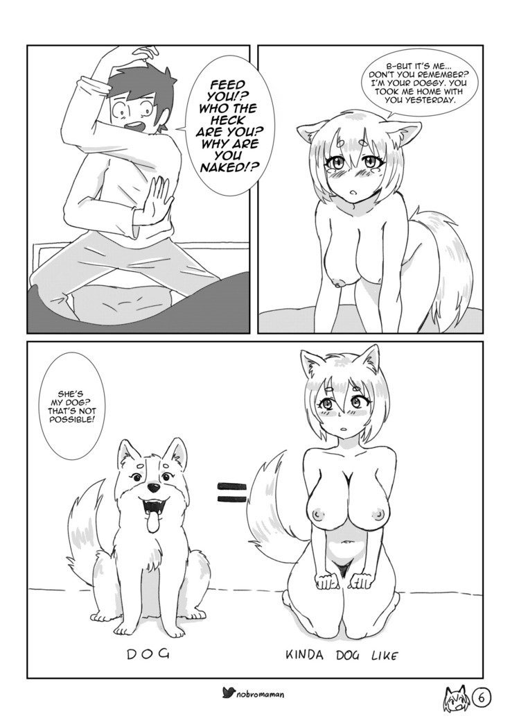 犬の女の子との生活-第1章