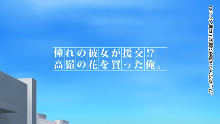 あこがれのかのじょうが円光！？タカネノハナオカッタ鉱石。