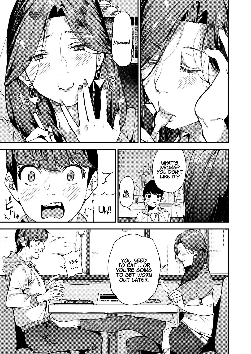 [あずきこ] シングルマザーと一緒に 僕のママカツ！① (COMIC 阿吽 2019年12月号) [英訳] [DL版]