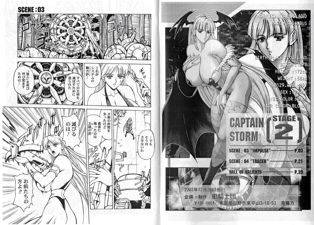 (C65) [旧騎士団 (武紳)] CAPTAIN STORM STAGE 2 (カプコン格闘ゲーム)