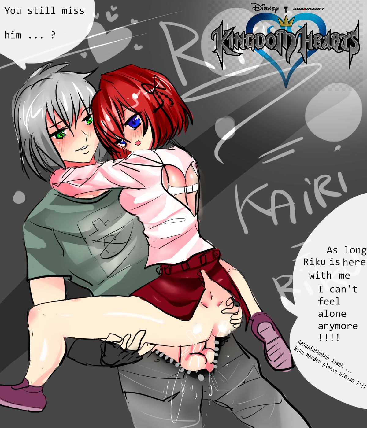 Kairi x Riku Kingdom Hearts 3 ( inspired )