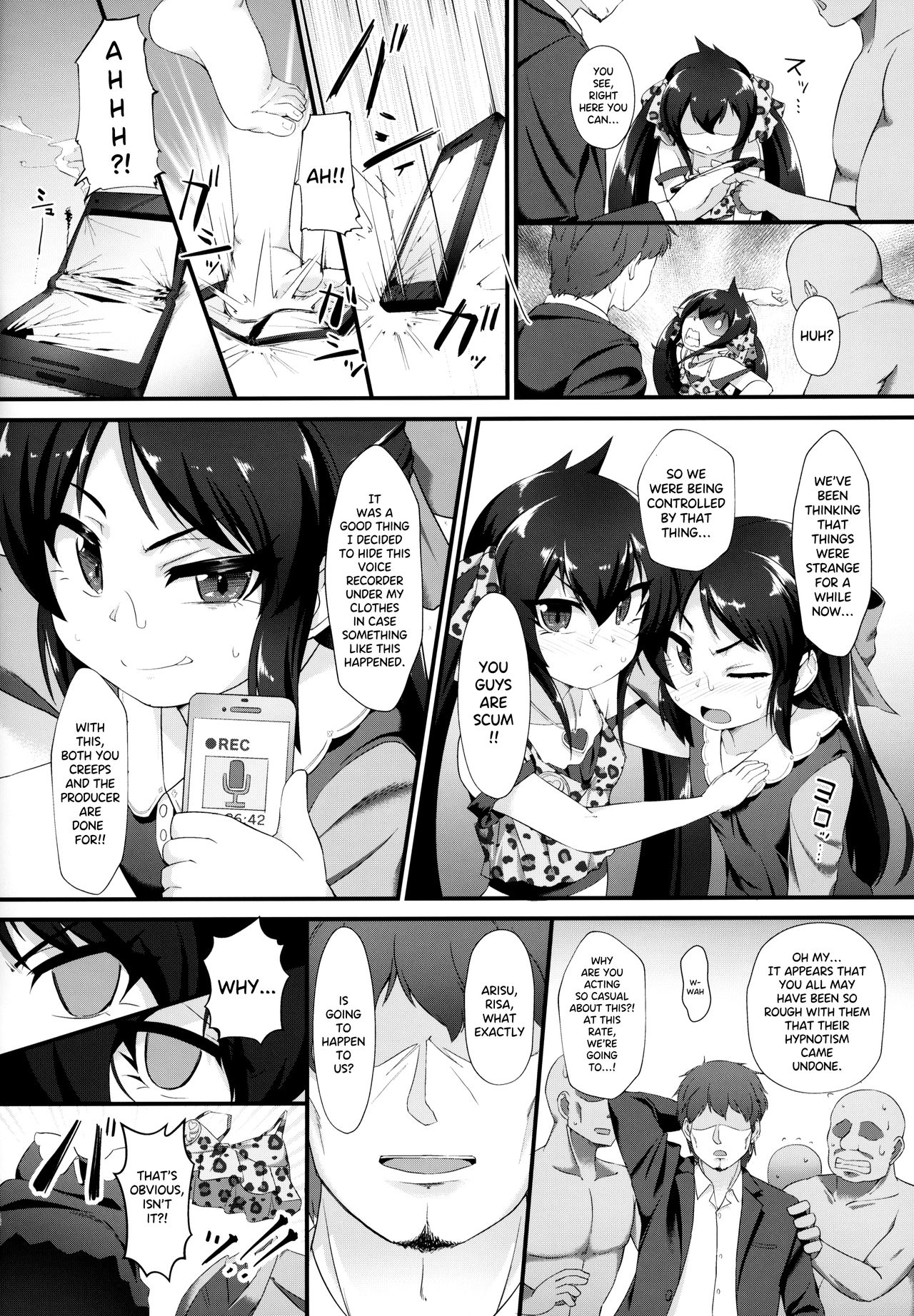 (COMIC1☆15) [CHARAN PORAN (猫乃またたび)] ありす梨沙 ドキドキ催眠ファンミーティング (アイドルマスター シンデレラガールズ) [英訳]