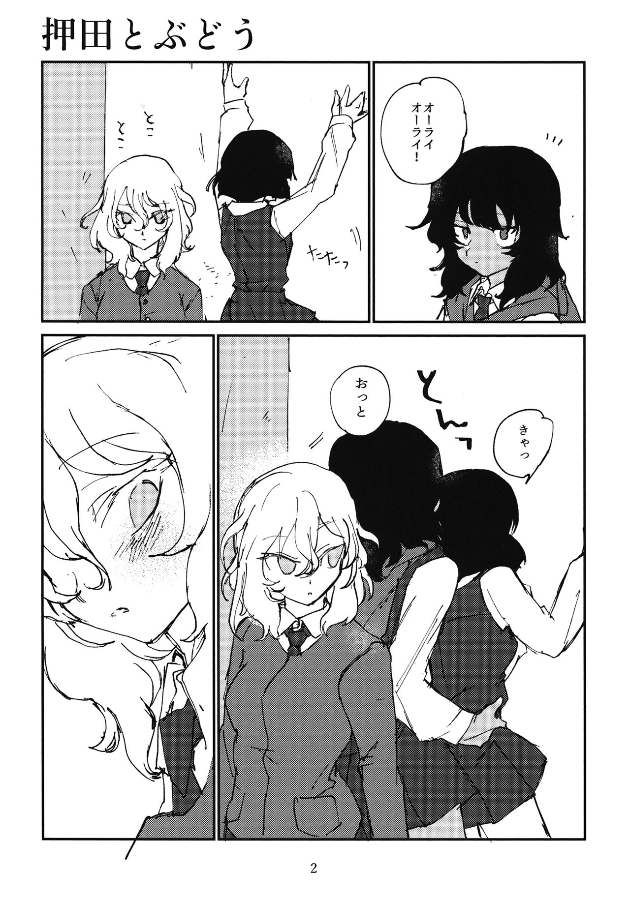 (C96) [2m (ななしろ)] 押田とぶどう (ガールズ&パンツァー)