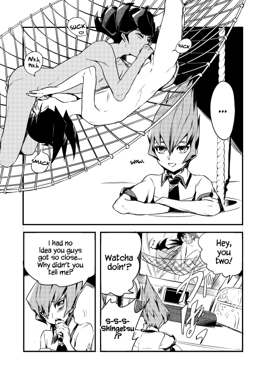 [和布 (おへま)] 良かれと思って双頭バイブ出しておきました! (遊☆戯☆王ZEXAL) [英訳] [DL版]