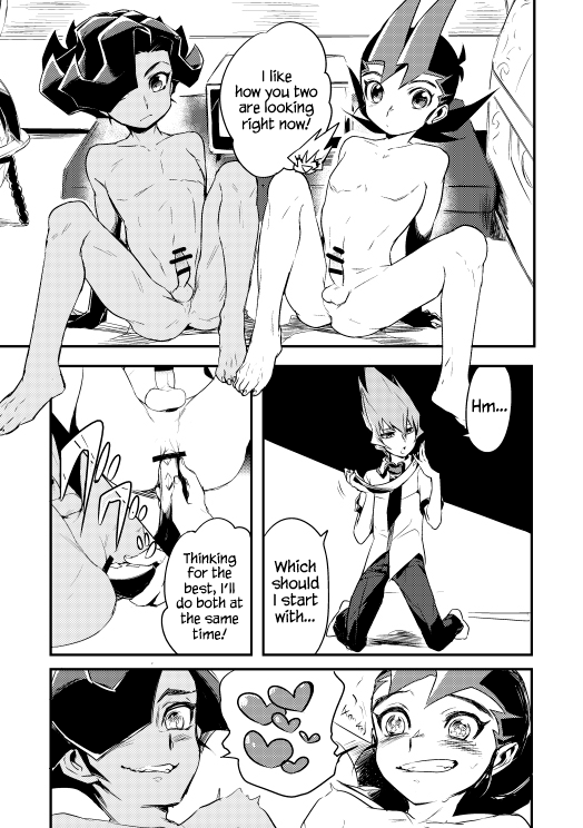 [和布 (おへま)] 良かれと思って双頭バイブ出しておきました! (遊☆戯☆王ZEXAL) [英訳] [DL版]
