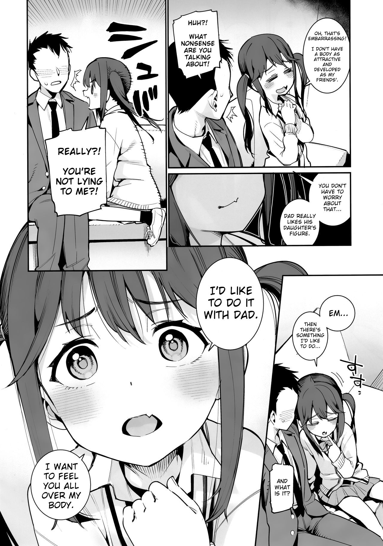 (C97) [遥夢社 (源五郎)] 今日だけ、パパと娘。 [英訳]