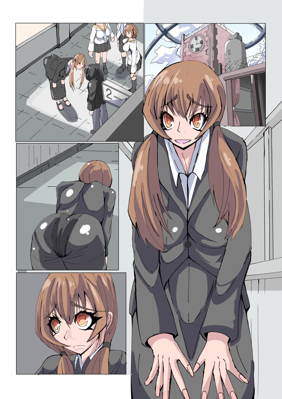 [hentaiworks (あるま)] ふたなり奴隷学園化計画No2