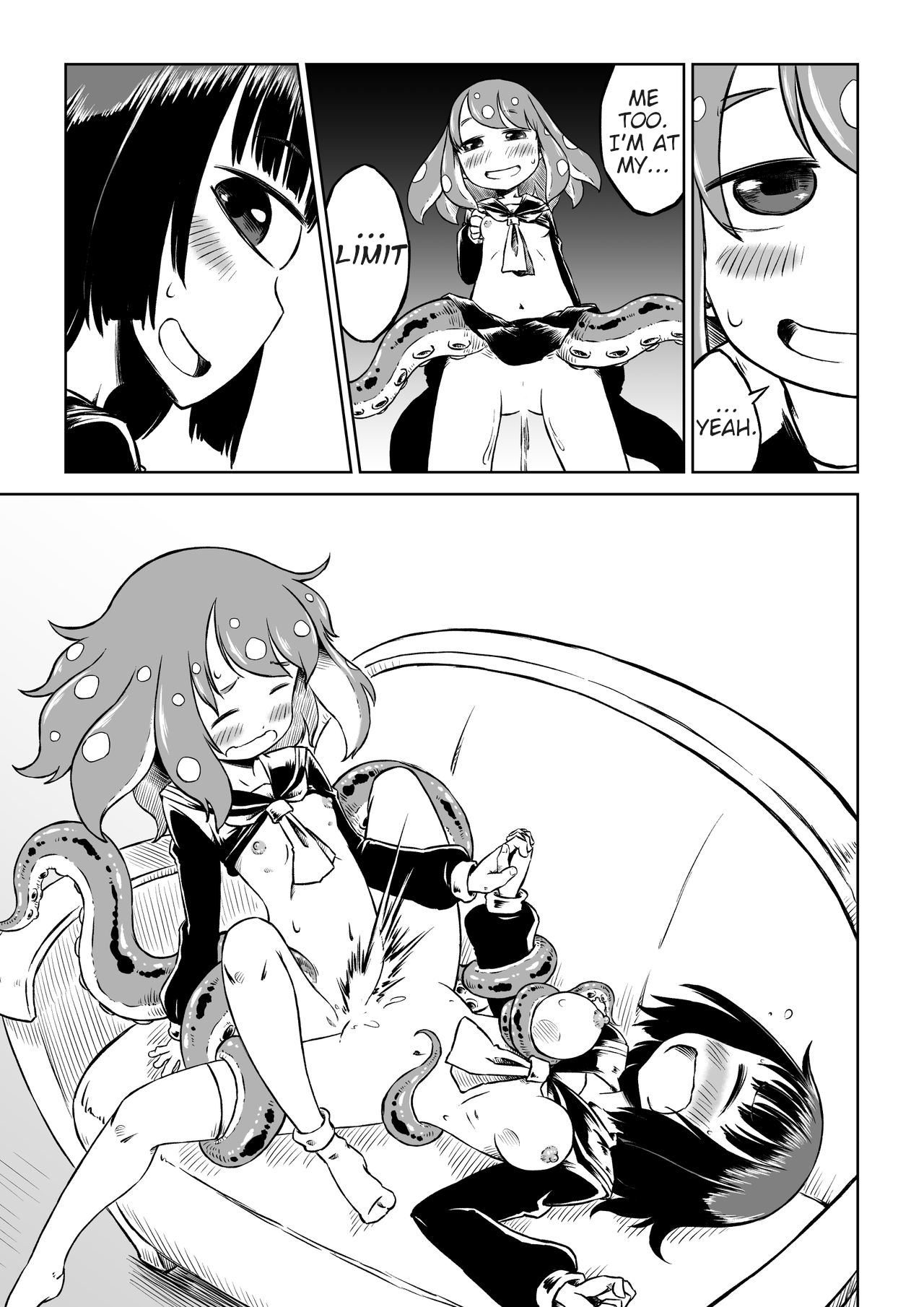 [そんだけ。 (SoN)] タコ娘と単眼娘がXXするだけ。 [英訳] [DL版]