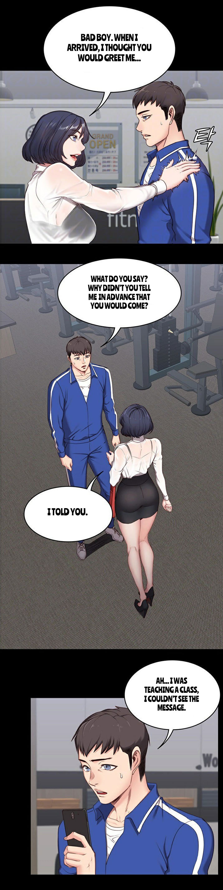 [G.Ho, Jiho] FITNESS Ch.12/? [English] [Hentai Universe]