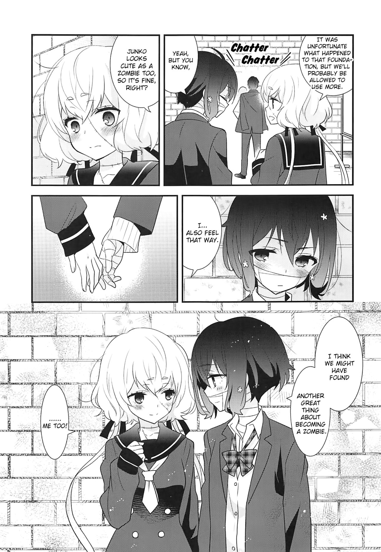 (COMIC1☆16) [スイートピー (大島智)] 純愛センチメンタル (ゾンビランドサガ) [英訳]