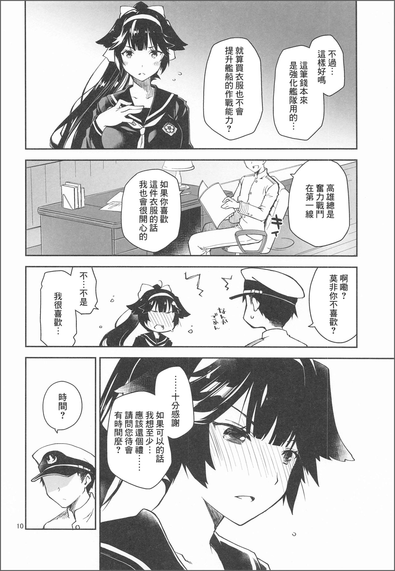 [ぽんこつわーくす] 課金指揮官、服を買う。 (アズールレーン) [中国翻訳]