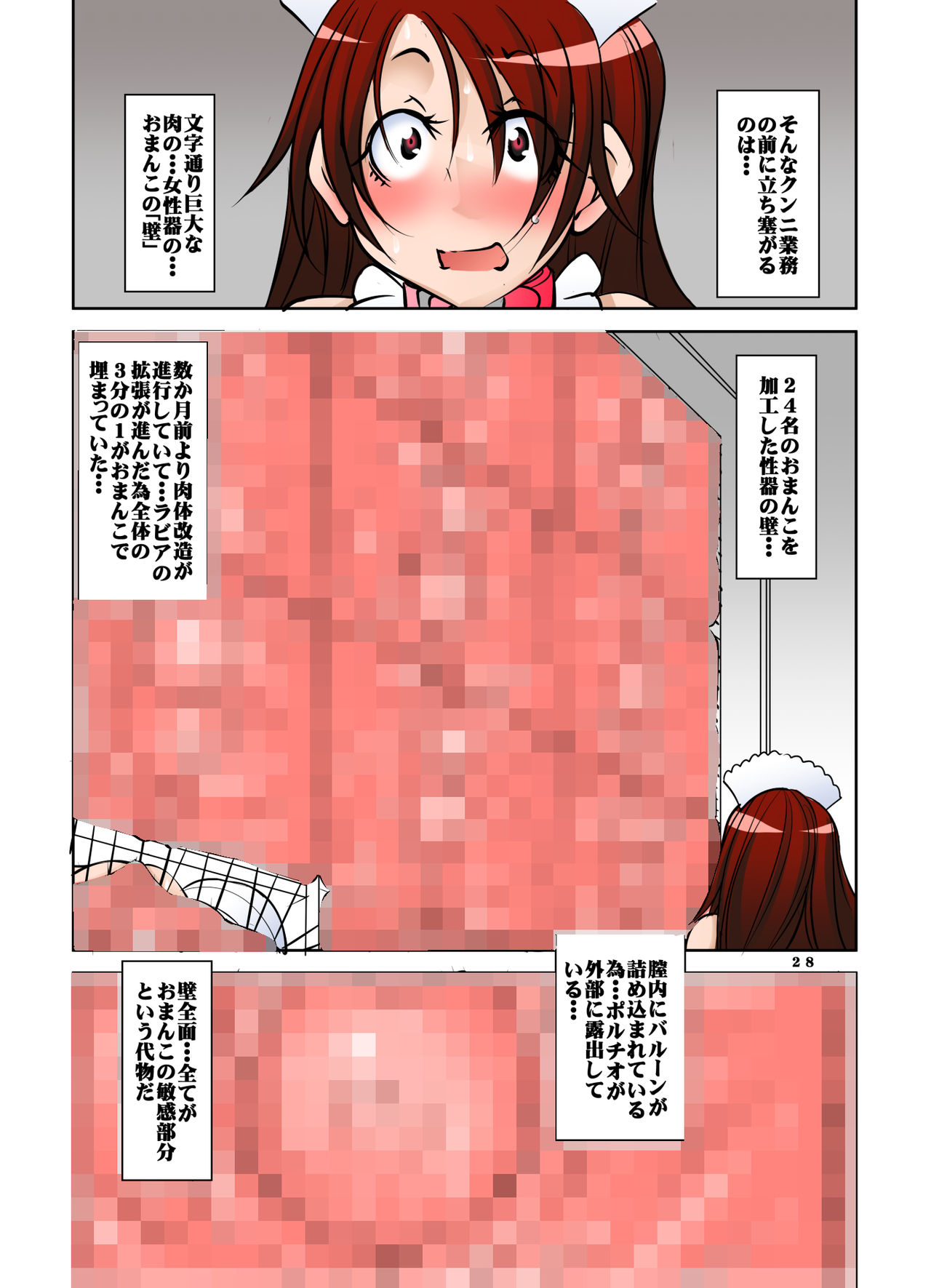 [アルゴラグニア (みこしろ本人)] 四肢切断少女拷問虐待館のメイドさんVOL5 [DL版]