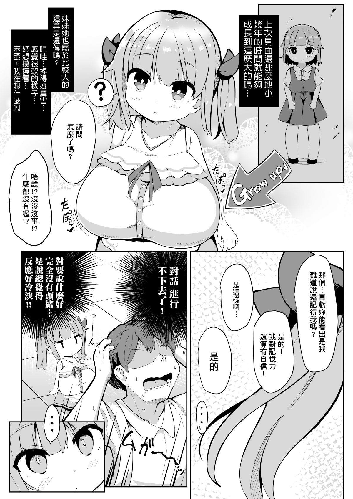 [あかあお (HiRoB816)] 久しぶりに会った妹の娘が巨乳でおすまし屋さんになってました。 [中国翻訳] [DL版]