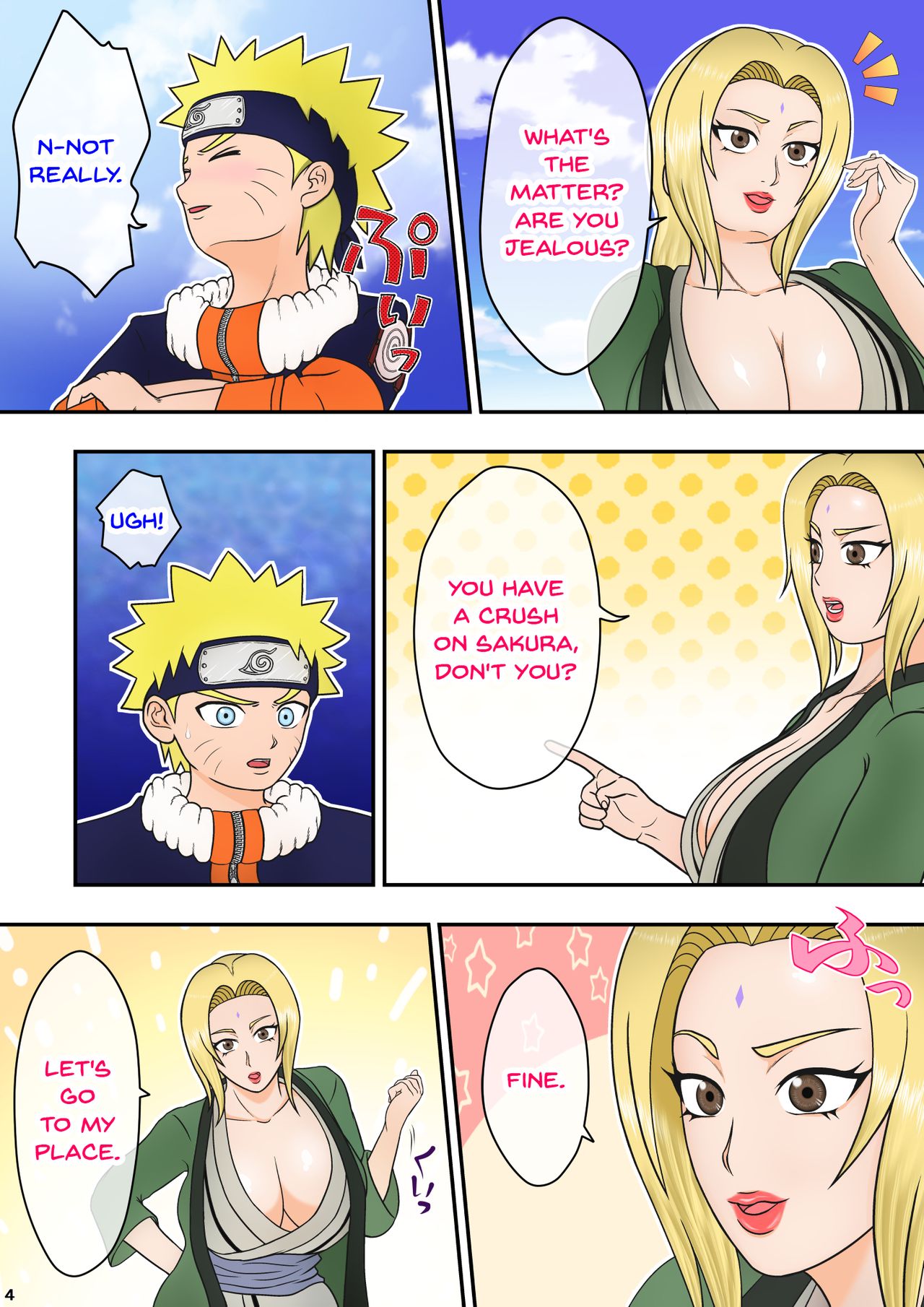 [あさぎん堂 (浅倉ギン)] ツナデの性教育 2 ～陥落編～ (NARUTO -ナルト-) [英訳]