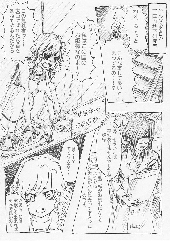 [ヤカヌス]オオヒキガエル化漫画（※TF注意）