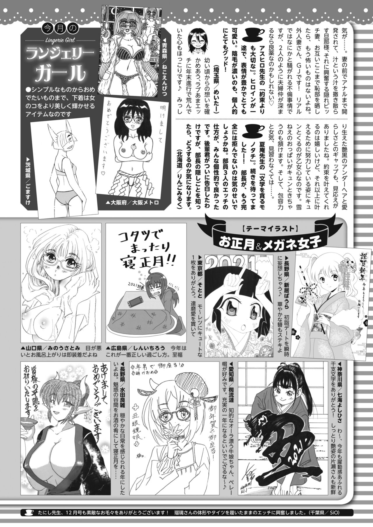 コミックホットミルク 2021年2月号 [DL版]