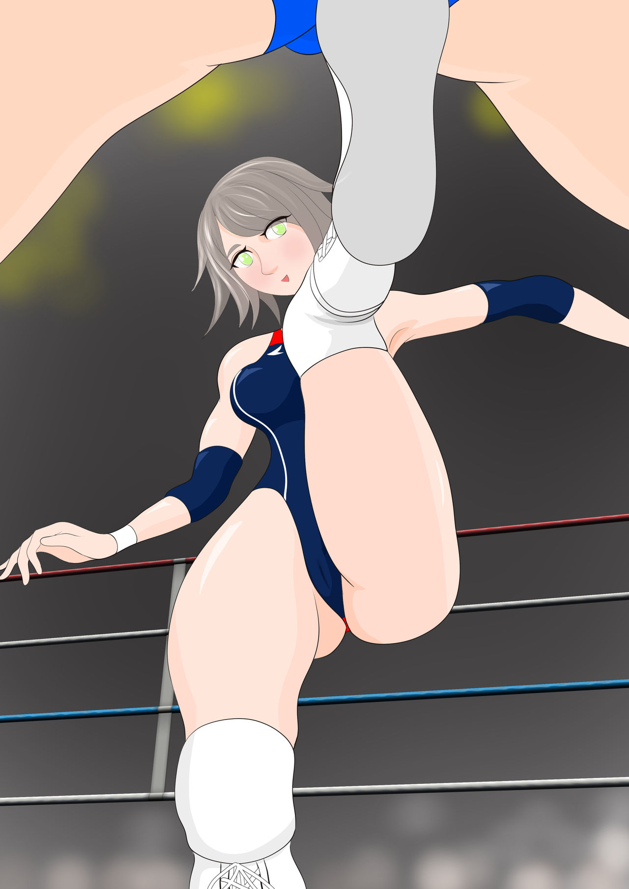 [ジュン] 逆リョナ高校プロレス部1〜あざとかわいい女子vs純情男子〜