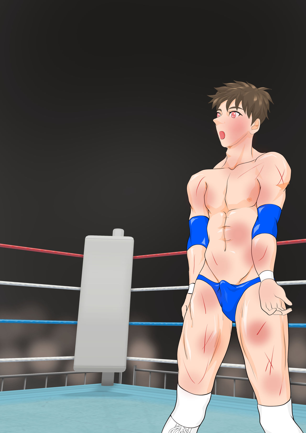 [ジュン] 逆リョナ高校プロレス部1〜あざとかわいい女子vs純情男子〜