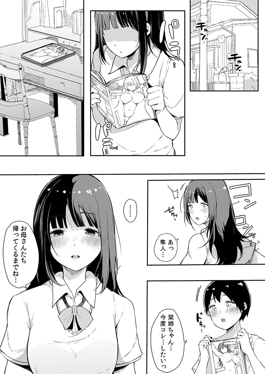 [桜湯ハル] 弟にエロ漫画と同じ事をされちゃうお姉ちゃんの話 3