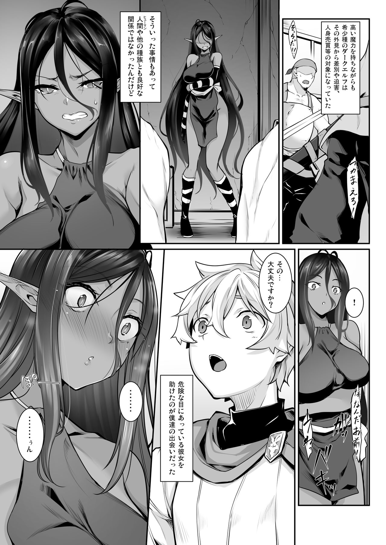 [In The Sky (中乃空)] ちょっとだけ愛が重いダークエルフが異世界から追いかけてきた [DL版]