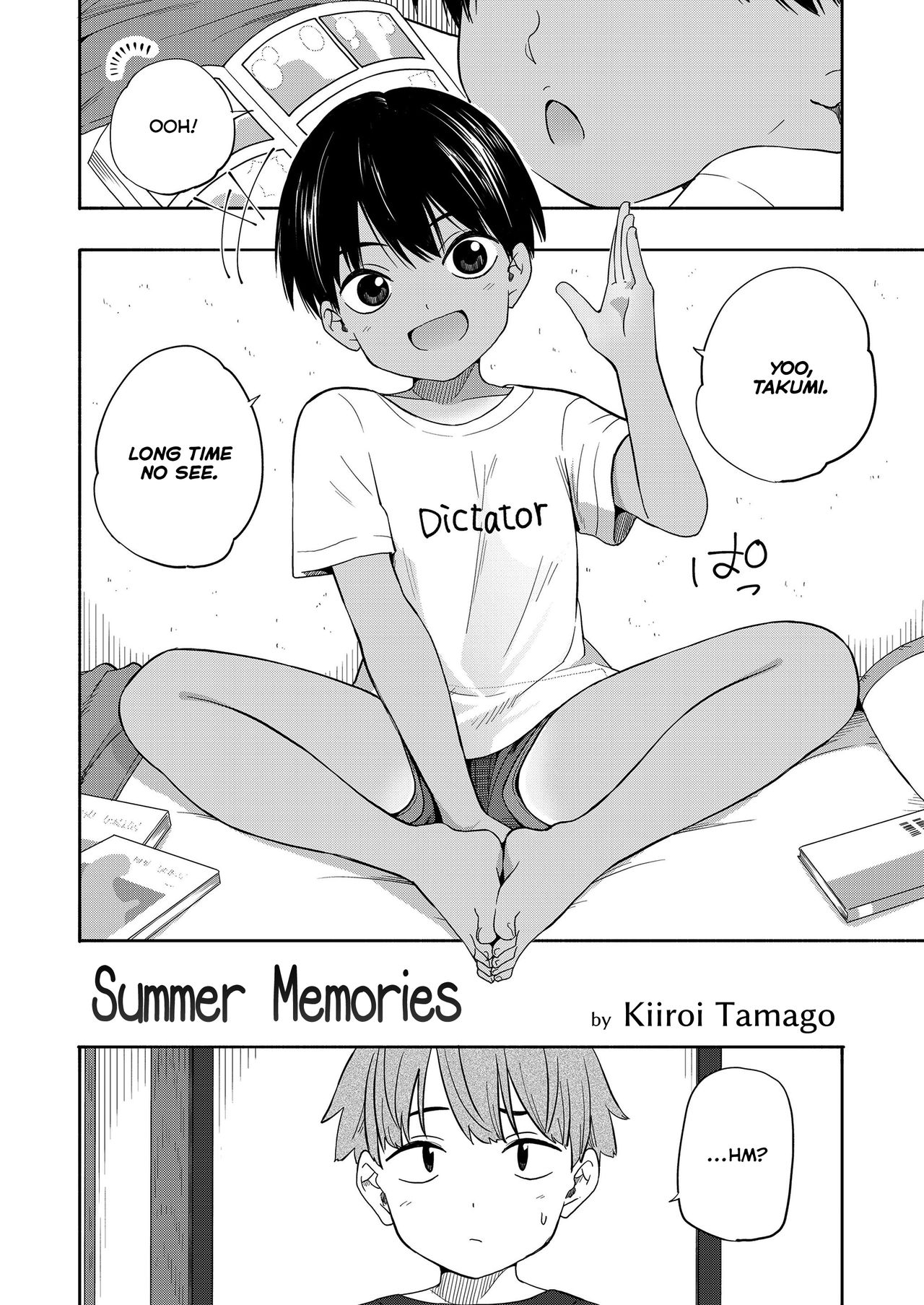 [きいろいたまご] なつのおもいで 前編 (COMIC LO 2021年3月号) [英訳] [DL版]