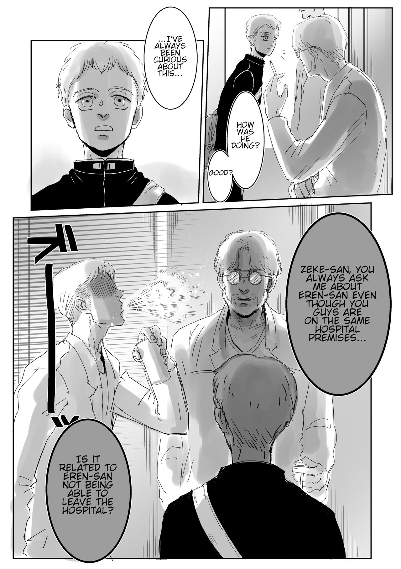 [潮流 (しおみ)] BOYS, IN THE BLUE MOOM SHADOWS 少年は青い月の影に (進撃の巨人) [英訳] [DL版]