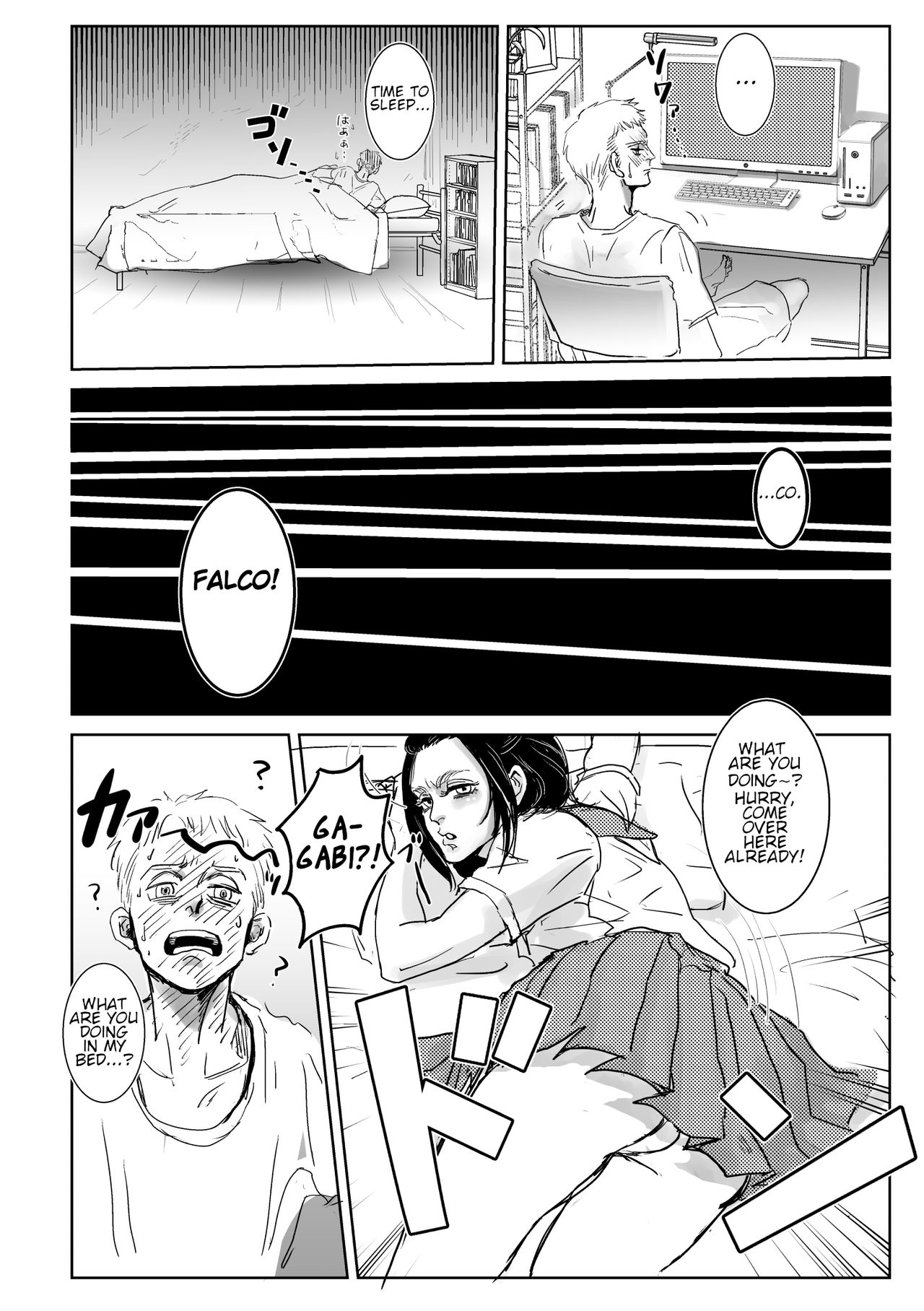 [潮流 (しおみ)] BOYS, IN THE BLUE MOOM SHADOWS 少年は青い月の影に (進撃の巨人) [英訳] [DL版]