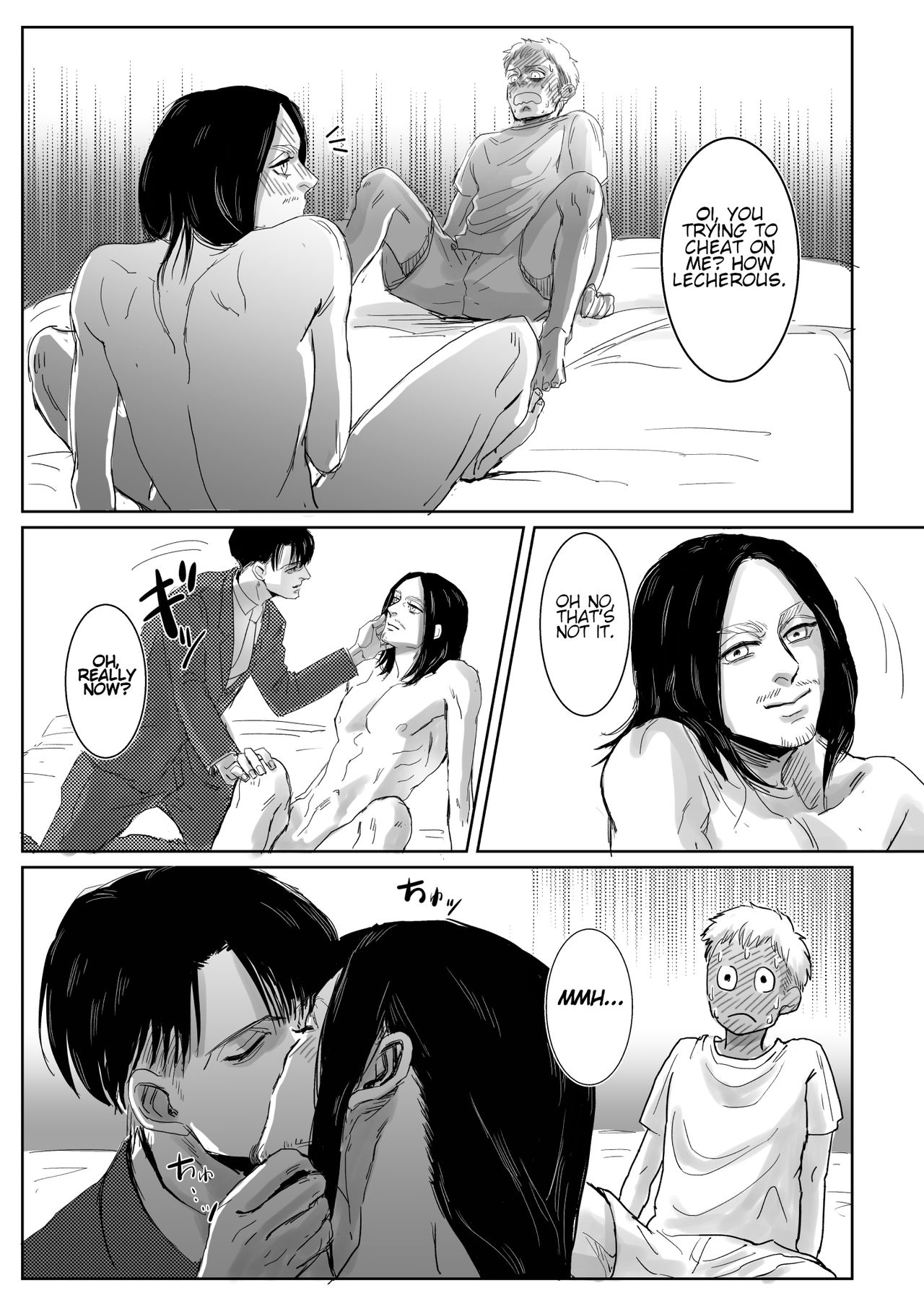 [潮流 (しおみ)] BOYS, IN THE BLUE MOOM SHADOWS 少年は青い月の影に (進撃の巨人) [英訳] [DL版]