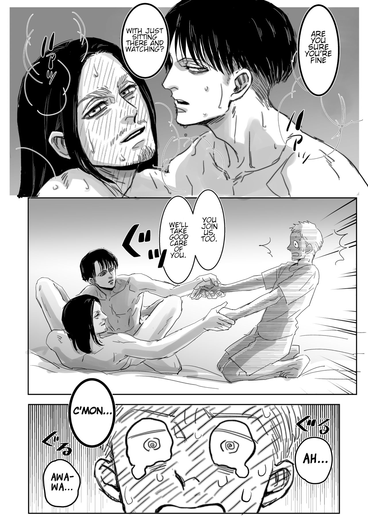 [潮流 (しおみ)] BOYS, IN THE BLUE MOOM SHADOWS 少年は青い月の影に (進撃の巨人) [英訳] [DL版]