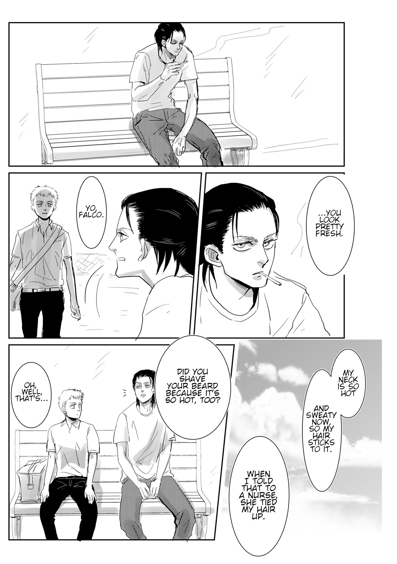[潮流 (しおみ)] BOYS, IN THE BLUE MOOM SHADOWS 少年は青い月の影に (進撃の巨人) [英訳] [DL版]