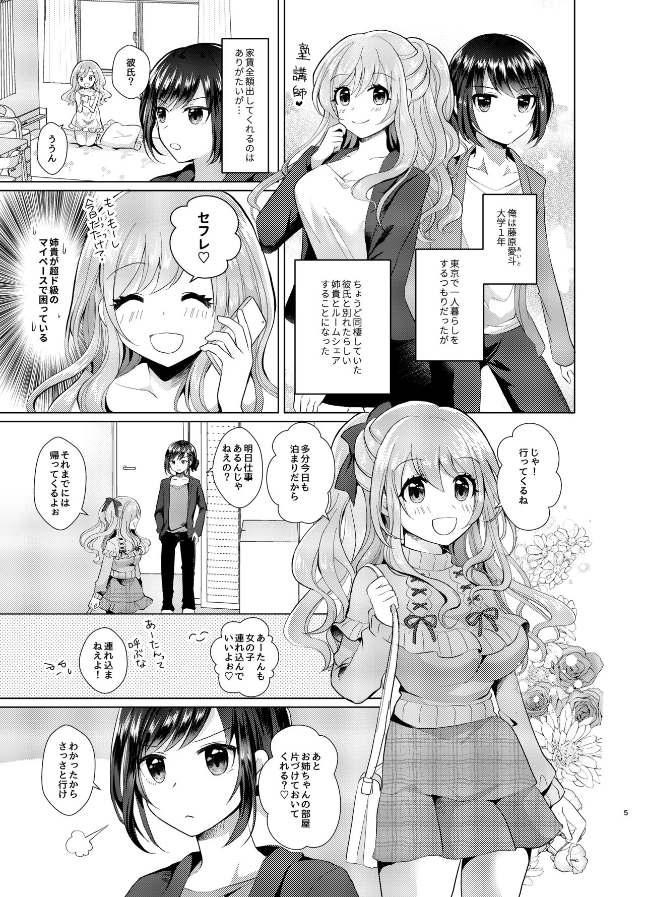 [たぬチョコ (赤佐たぬ)] 俺と姉貴の女のコライフ [DL版]