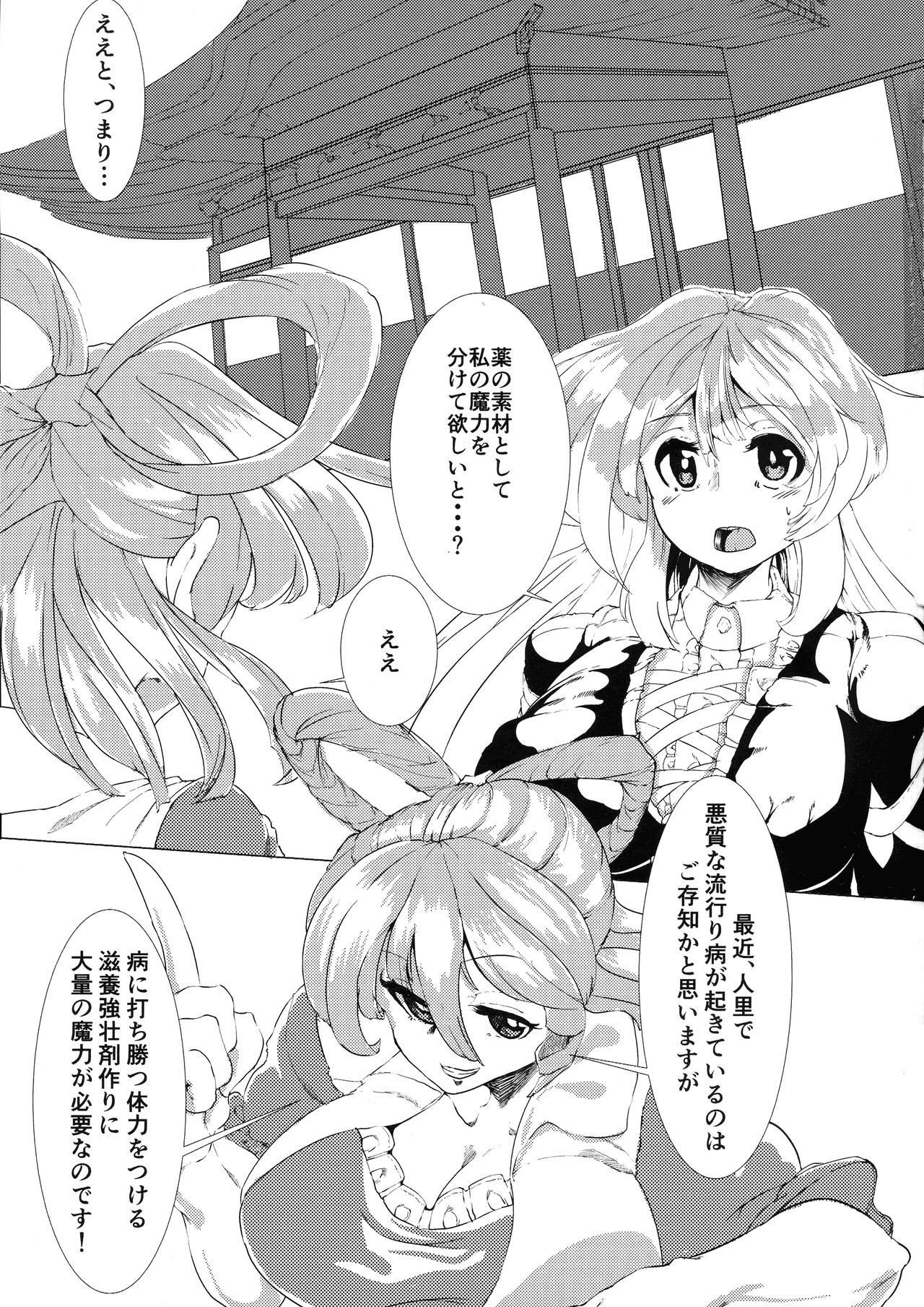 (例大祭16) [ふじいろボンバー (吟提狂華)] 聖の危険な製薬実験 (東方Project)