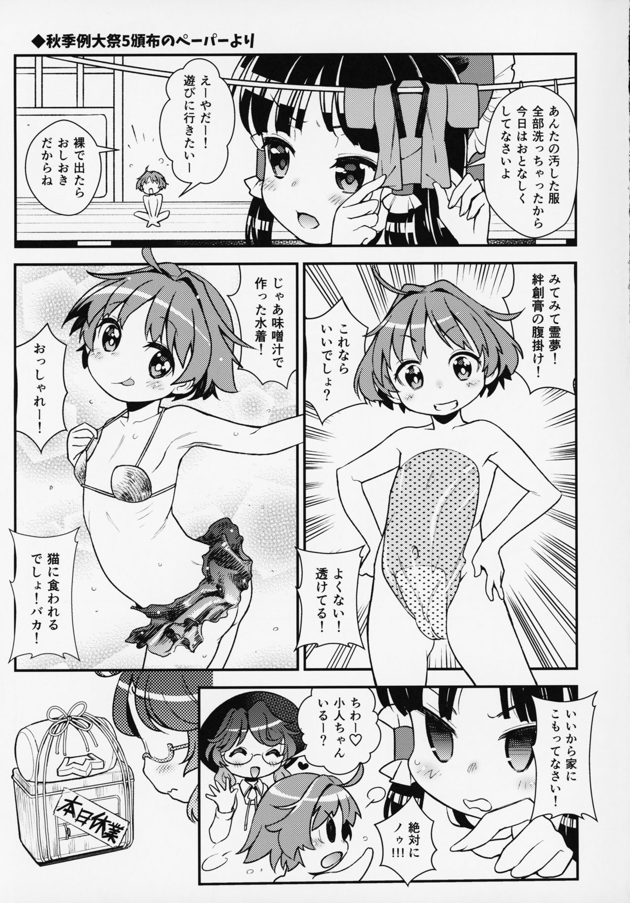 (例大祭16) [はむらび14 (はにわはお)] 小人も安針 バン装甲 (東方Project)