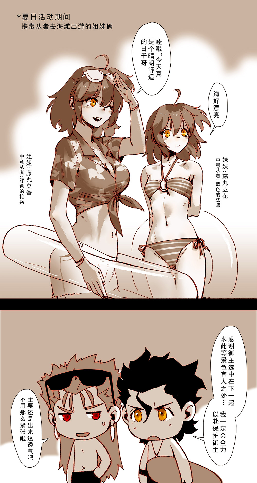 [Driver_Panda] ☆Summer holiday♥ (Fate/Grand Order) [中国語]