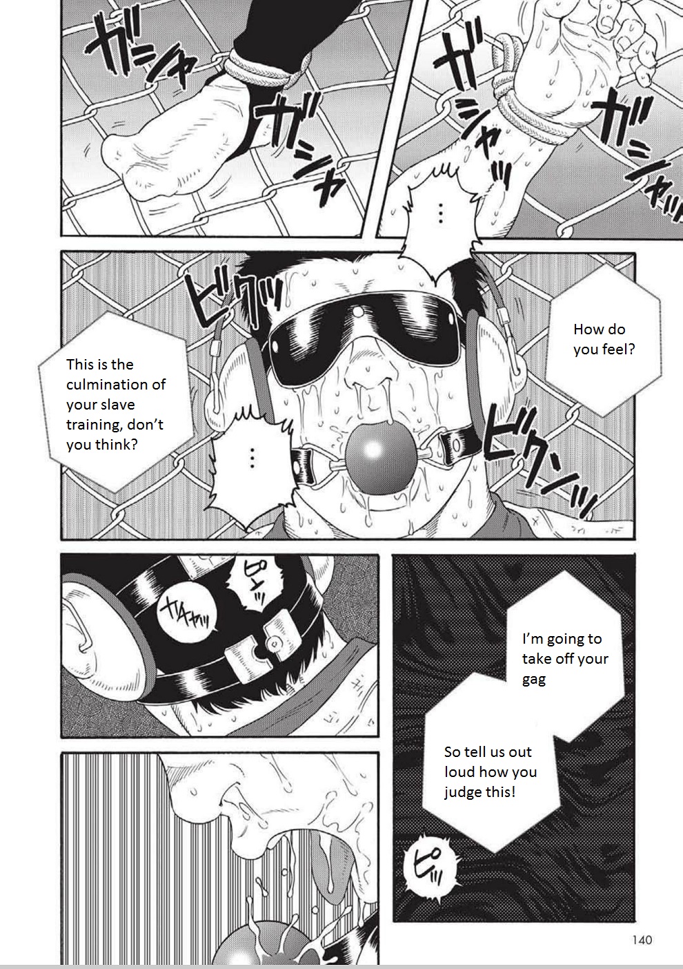 [田亀源五郎] 奴隷調教合宿 [英訳]