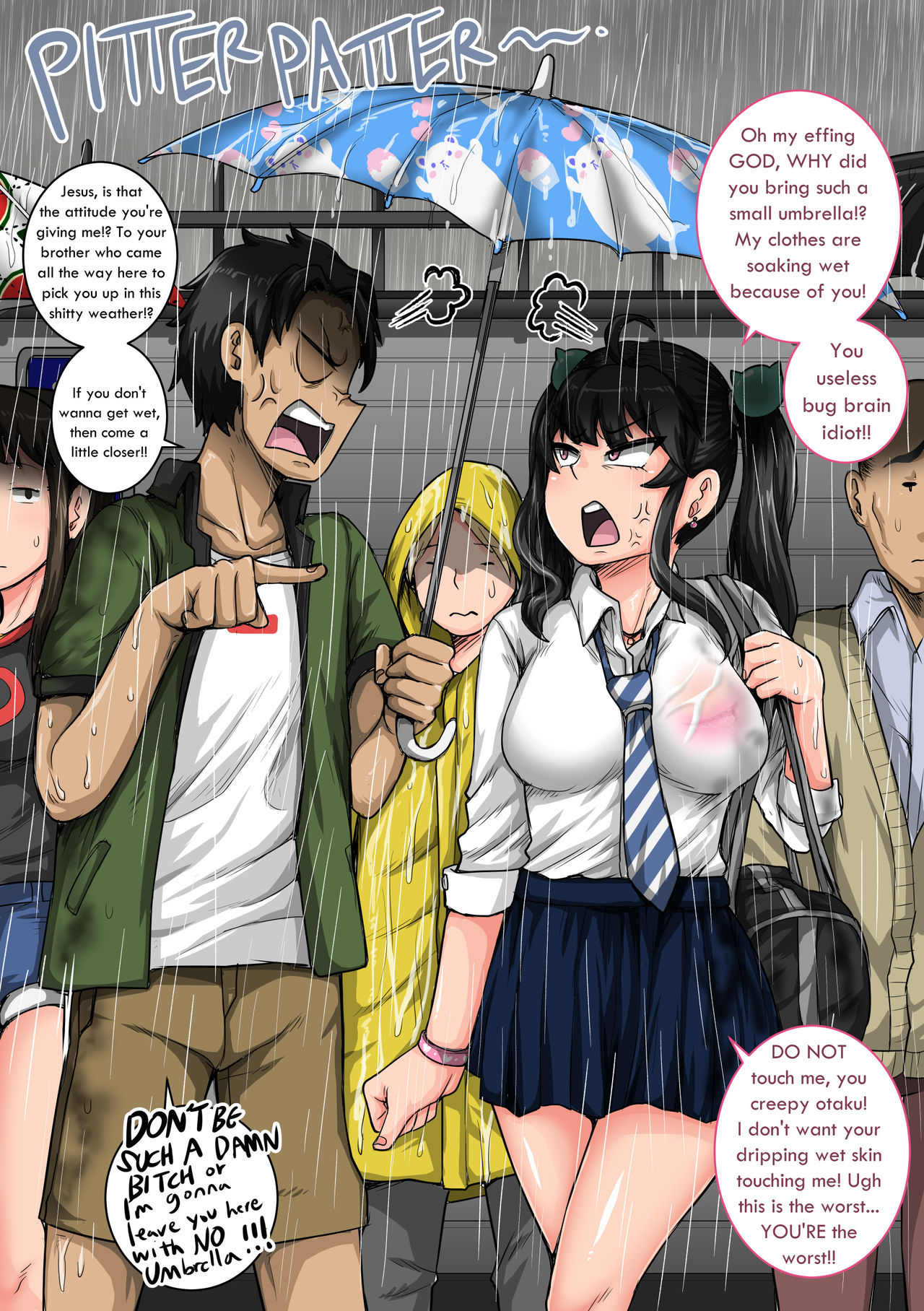 [ジュナジュナジュース] ムカつく妹はちゃんと叱らなくちゃ①～⑳まとめ [英訳]