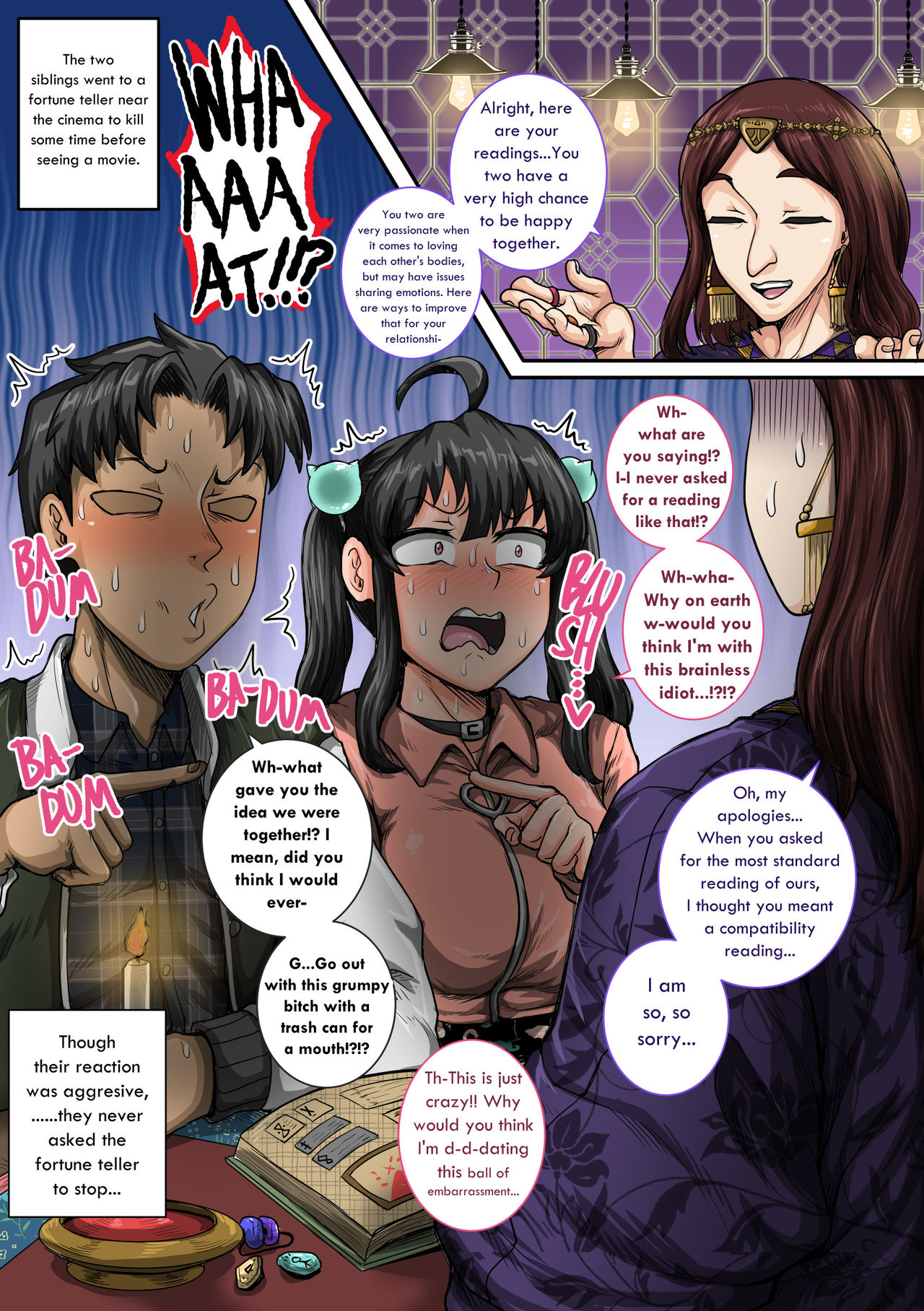 [ジュナジュナジュース] ムカつく妹はちゃんと叱らなくちゃ①～⑳まとめ [英訳]