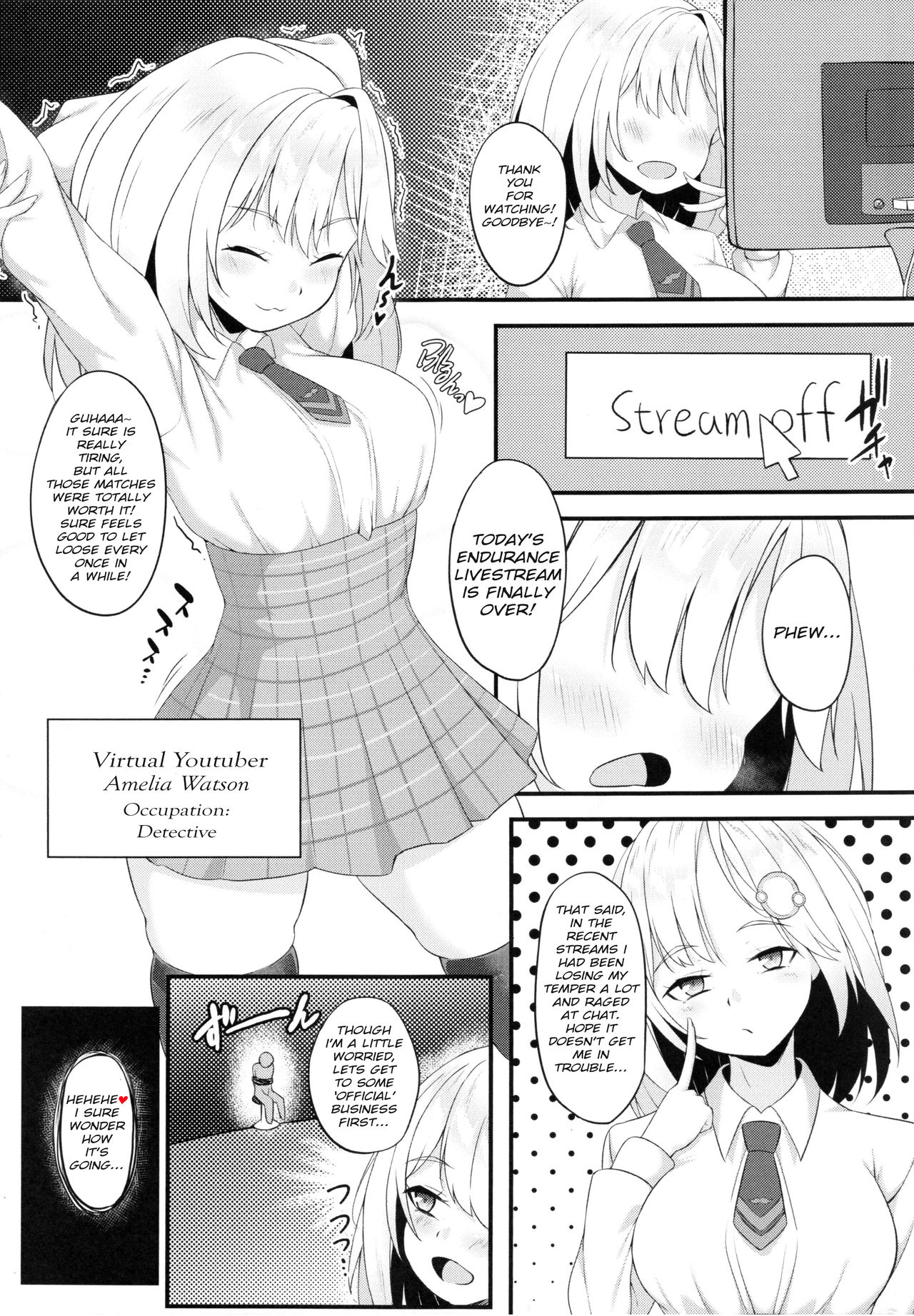 (FF37) [娜卡黛西 (半馬ハンマ)] ようこそ、ワトソン調査室へ (ワトソン・アメリア) [英訳]